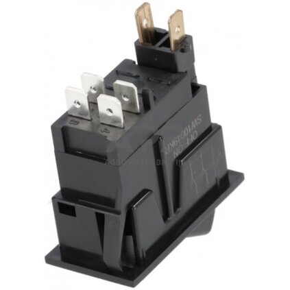 Klavišinis jungiklis 12V, 4 kontaktų SW10049KR 1 Klavišinis jungiklis 12V, 4 kontaktų SW10049KR 1