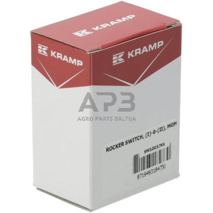 Klavišinis jungiklis 12V, 4 kontaktų SW10057KR 2 Klavišinis jungiklis 12V, 4 kontaktų SW10057KR 2