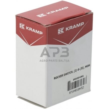 Klavišinis jungiklis 12V, 4 kontaktų SW10045KR 2