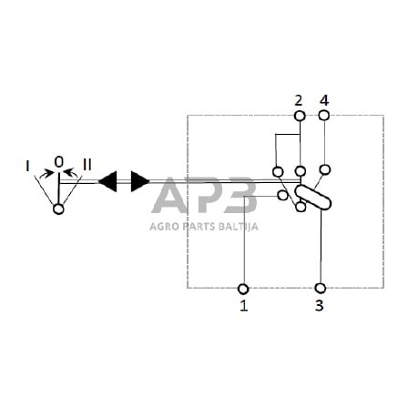Klavišinis jungiklis 12V, 4 kontaktų SW10046KR 3 Klavišinis jungiklis 12V, 4 kontaktų SW10046KR 3