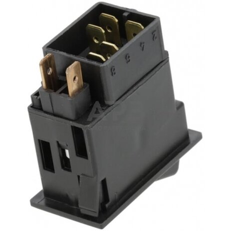 Klavišinis jungiklis 12V, 7 kontaktų SW10031KR 1 Klavišinis jungiklis 12V, 7 kontaktų SW10031KR 1