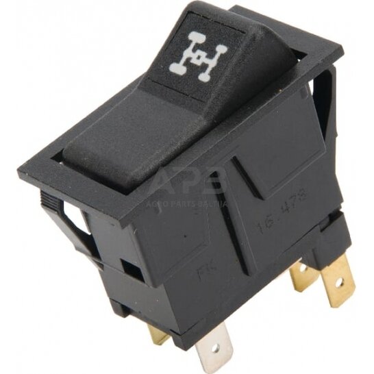 Klavišinis jungiklis 4WD Cobo 16478000 Klavišinis jungiklis 4WD Cobo 16478000