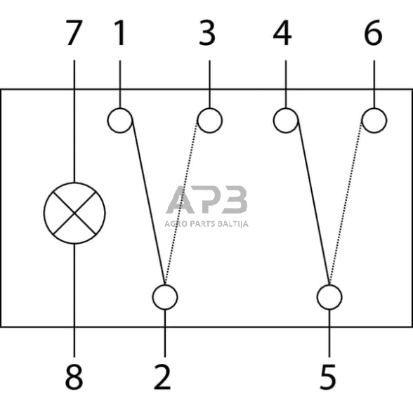 Klavišinis jungiklis Cobo 1660310001 1 Klavišinis jungiklis Cobo 1660310001 1