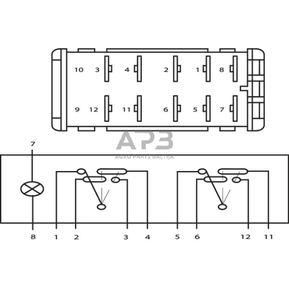 Klavišinis jungiklis Cobo 16653100 2 Klavišinis jungiklis Cobo 16653100 2