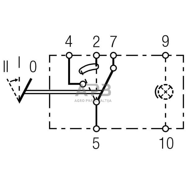 Klavišinis jungiklis 6 kontaktų Hella 6RH007832411 5 Klavišinis jungiklis 6 kontaktų Hella 6RH007832411 5