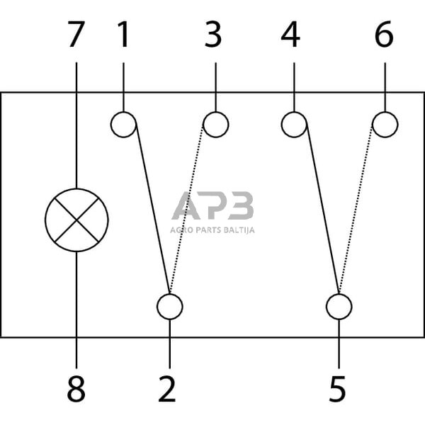 Klavišinis jungiklis Cobo 1660310001 1 Klavišinis jungiklis Cobo 1660310001 1