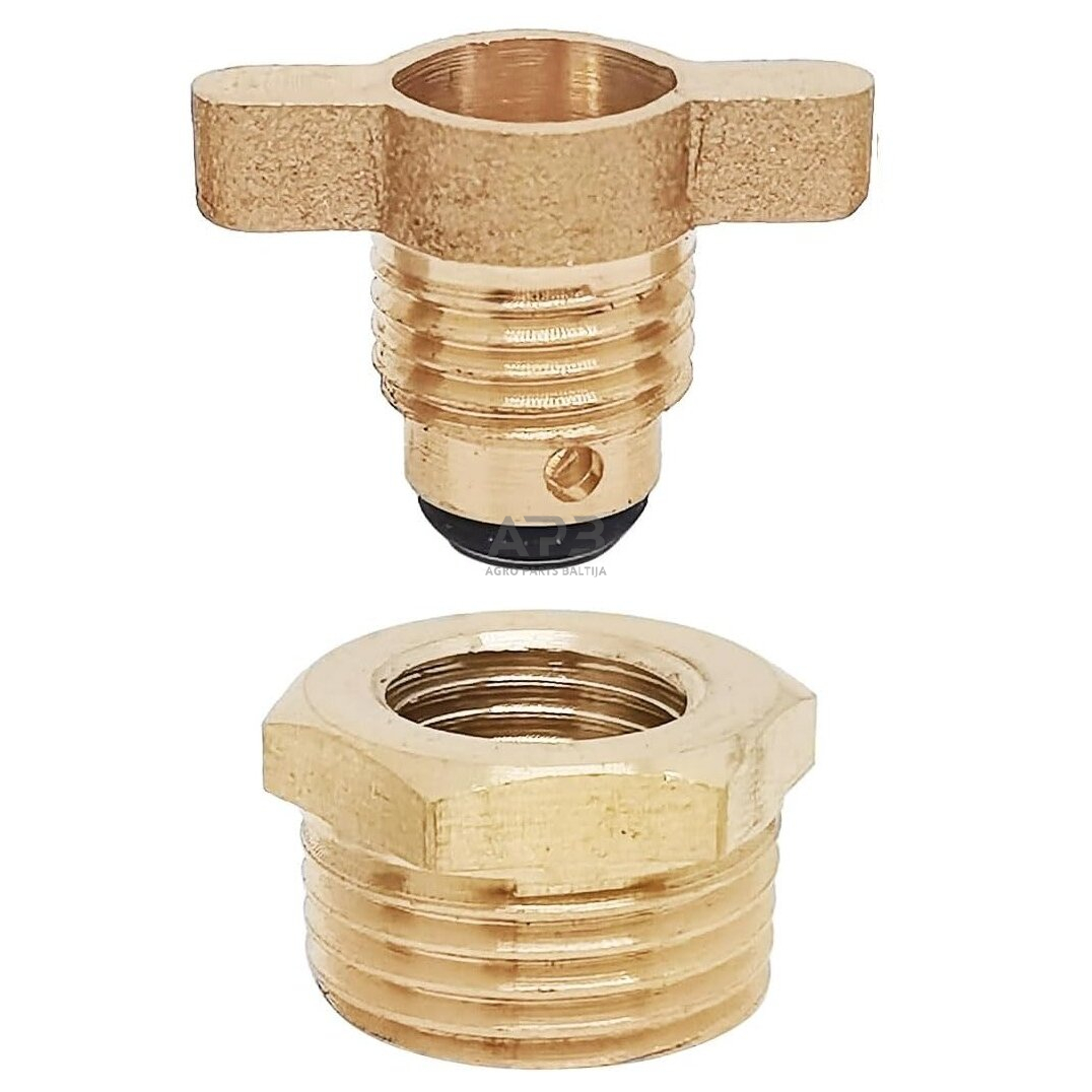 Kondensato nuleidimo vožtuvas 3/8" kompresoriui W-0.9/8 (ats.d.) 1