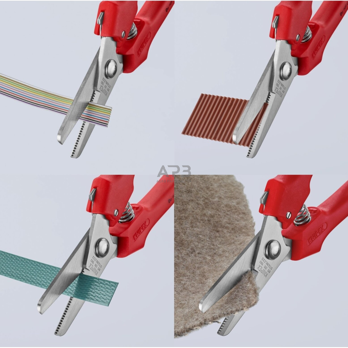 Kombinuotos žirklės 190mm KNIPEX 7 Kombinuotos žirklės 190mm KNIPEX 7