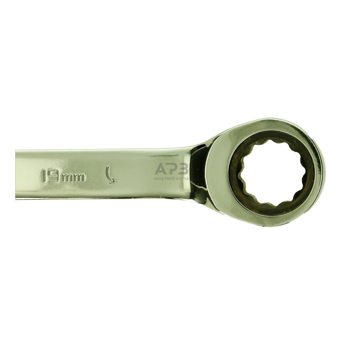 Kombinuotų raktų su terkšle rinkinys 12vnt. (8-19) 5 Kombinuotų raktų su terkšle rinkinys 12vnt. (8-19) 5