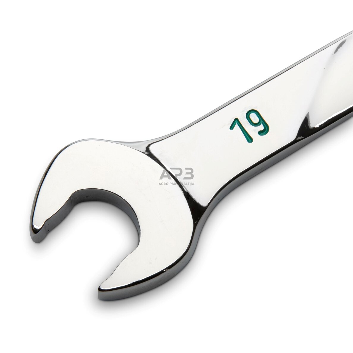 Kombinuotų raktų su terkšle rinkinys 7vnt. (8-19mm) 120XP 2