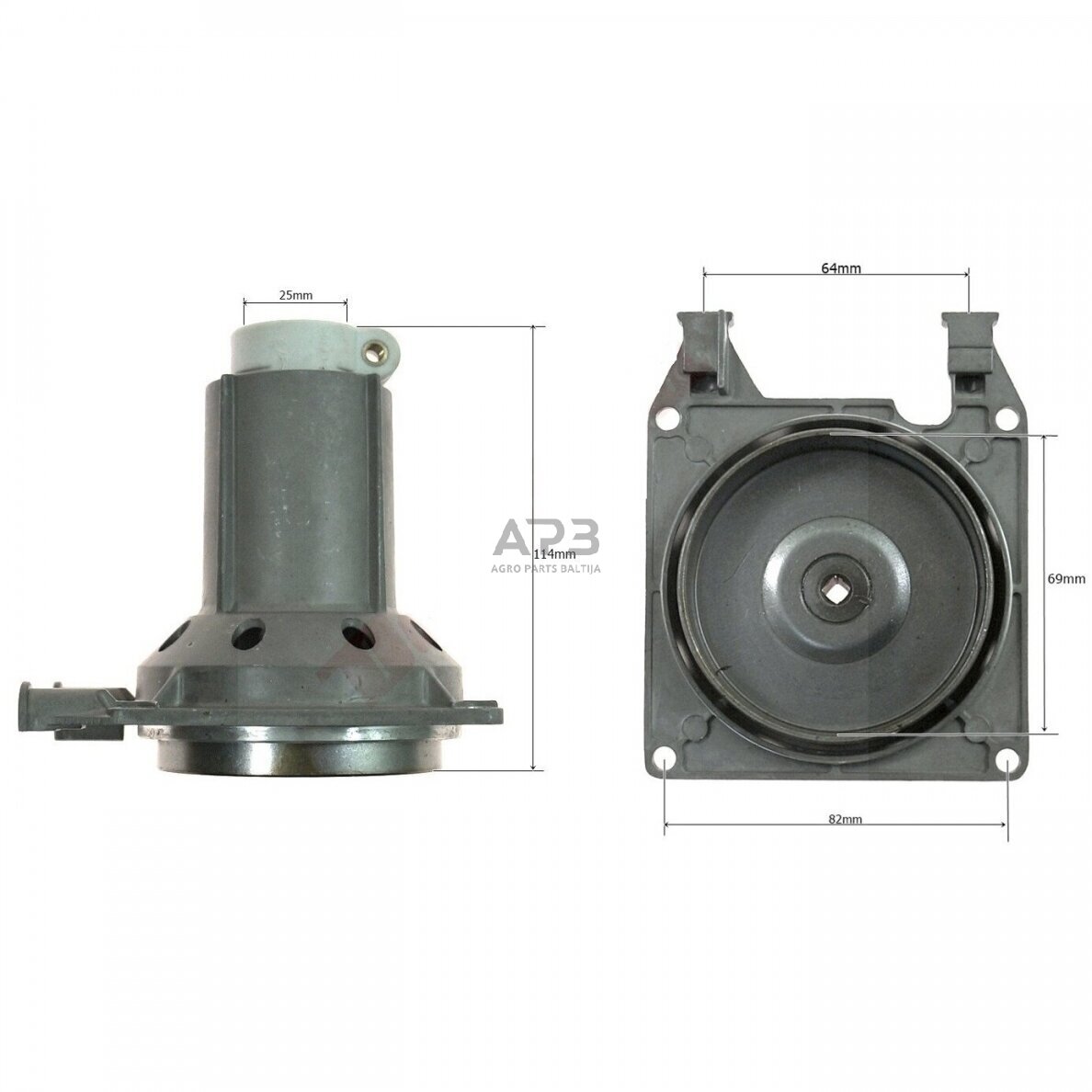 Komplektas krūmapjovėms Stihl FS120, FS200, FS250, 25,40 mm 4T kvadratas 5,30 mm x 5,30 mm 1 Komplektas krūmapjovėms Stihl FS120, FS200, FS250, 25,40 mm 4T kvadratas 5,30 mm x 5,30 mm 1