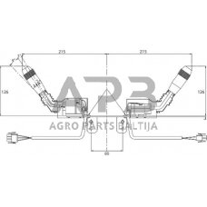 Kombinuotas jungiklis Cobo 01276000