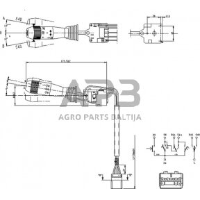 Kombinuotas jungiklis Cobo 0106050000