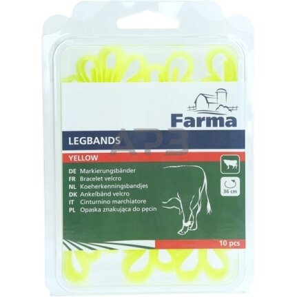 Kojų juosta 36cm geltona 10 vnt. Kerbl 2089KERBL Kojų juosta 36cm geltona 10 vnt. Kerbl 2089KERBL