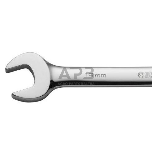 Kombinuotų raktų su terkšle rinkinys 8vnt. (8-19) 2 Kombinuotų raktų su terkšle rinkinys 8vnt. (8-19) 2