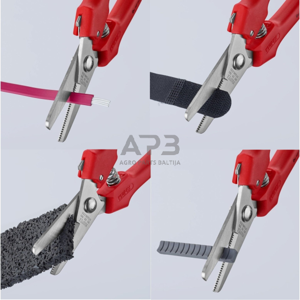 Kombinuotos žirklės 190mm KNIPEX 6 Kombinuotos žirklės 190mm KNIPEX 6