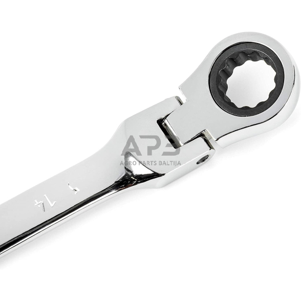 Kombinuotų raktų su lanksčia terkšle rinkinys 5vnt. (10-14) 4 Kombinuotų raktų su lanksčia terkšle rinkinys 5vnt. (10-14) 4