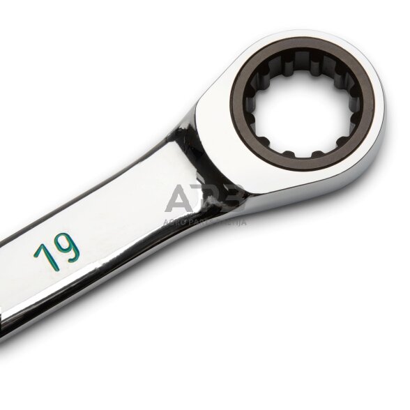 Kombinuotų raktų su terkšle rinkinys 7vnt. (8-19mm) 120XP 3