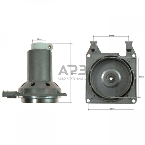 Komplektas krūmapjovėms Stihl FS120, FS200, FS250, 25,40 mm 4T kvadratas 5,30 mm x 5,30 mm 1 Komplektas krūmapjovėms Stihl FS120, FS200, FS250, 25,40 mm 4T kvadratas 5,30 mm x 5,30 mm 1