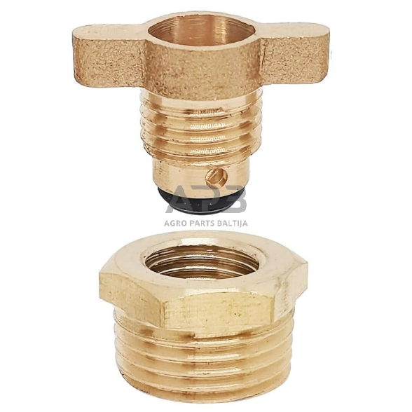 Kondensato nuleidimo vožtuvas 3/8" kompresoriui W-0.9/8 (ats.d.) 1