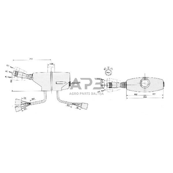 Kombinuotas jungiklis Cobo 01211000 1 Kombinuotas jungiklis Cobo 01211000 1