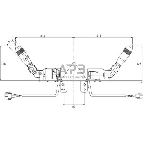 Kombinuotas jungiklis Cobo 01276000 1 Kombinuotas jungiklis Cobo 01276000 1