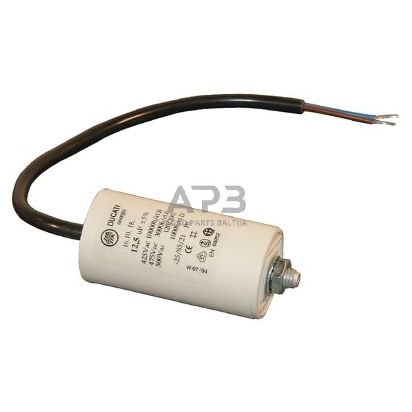 Kondensatorius su kabeliu 25µF FGP013625 Kondensatorius su kabeliu 25µF FGP013625