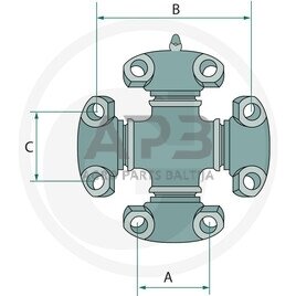 Kryžmė 84355373, 394125A1 1 Kryžmė 84355373, 394125A1 1