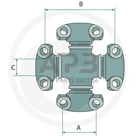 Kryžmė 72702472, 84355363, 93326C1, 229108A1 1 Kryžmė 72702472, 84355363, 93326C1, 229108A1 1