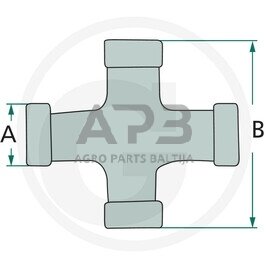 Kryžmė BLUELINE 377055 1 Kryžmė BLUELINE 377055 1