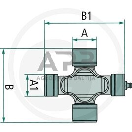 Kryžmė BLUELINE 377119 1 Kryžmė BLUELINE 377119 1