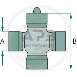Kryžmė BONDIOLI & PAVESI 4120C0012R30 1 Kryžmė BONDIOLI & PAVESI 4120C0012R30 1