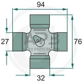 Kryžmė Weasler 200-7694, 2007694 1 Kryžmė Weasler 200-7694, 2007694 1