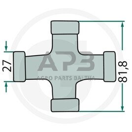 Kryžmė Weasler 214-1430 1 Kryžmė Weasler 214-1430 1