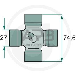 Kryžmė Weasler 601421, 41204, 200-8474 1 Kryžmė Weasler 601421, 41204, 200-8474 1