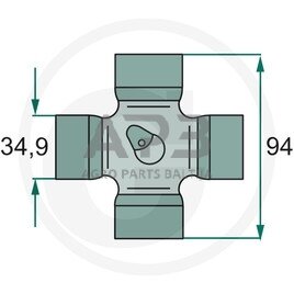 Kryžmė Weasler 200-6794, 2006794 1 Kryžmė Weasler 200-6794, 2006794 1