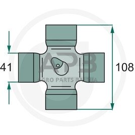Kryžmė Weasler 200-6908, 2006908 1 Kryžmė Weasler 200-6908, 2006908 1