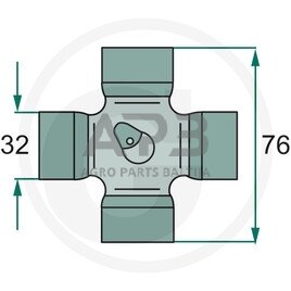 Kryžmė Weasler 200-7676, 2007676 1 Kryžmė Weasler 200-7676, 2007676 1