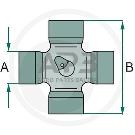 Kryžmė ZF 0501203690 1 Kryžmė ZF 0501203690 1