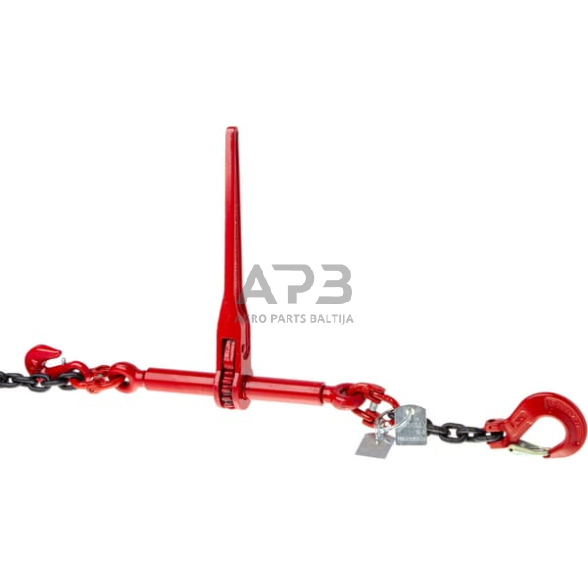 Krovinių tvirtinimo įtempėjas su grandine 8mm McBULL ZRS8 1 Krovinių tvirtinimo įtempėjas su grandine 8mm McBULL ZRS8 1