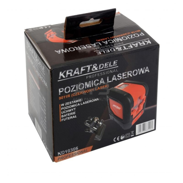 Kryžminių linijų lazerinis nivelyras (raudonas) 6 Kryžminių linijų lazerinis nivelyras (raudonas) 6