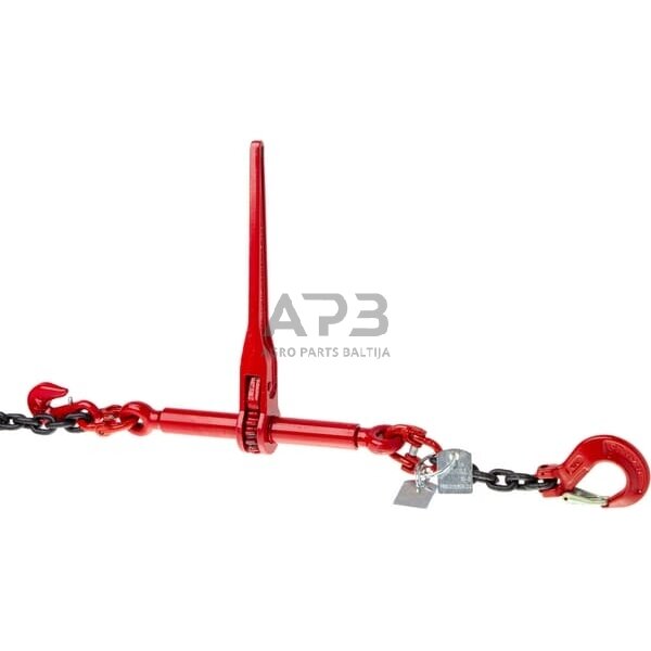 Krovinių tvirtinimo įtempėjas su grandine 8mm McBULL ZRS8 1 Krovinių tvirtinimo įtempėjas su grandine 8mm McBULL ZRS8 1