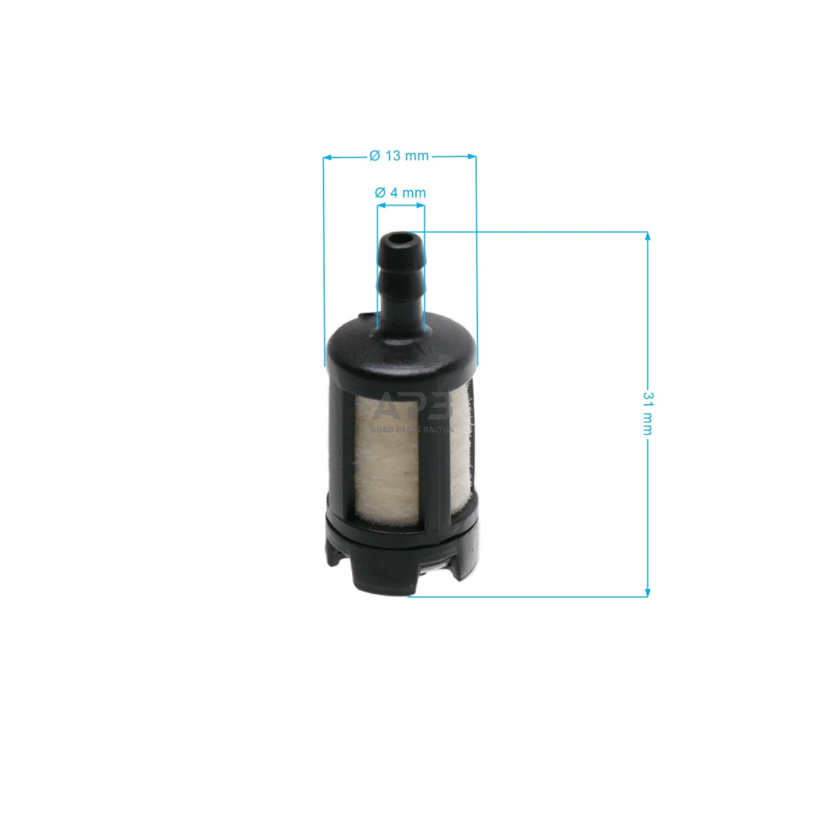 Kuro filtras pjūklams Zama ZF-1 žarnelė 3,00 mm 13,00 x 31,00 mm 1 Kuro filtras pjūklams Zama ZF-1 žarnelė 3,00 mm 13,00 x 31,00 mm 1