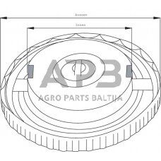 Kuro bako dangtelis FGP360801