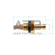 Kuro filtras Honda GX110, GX120, GX140, GX160, GX240, GX270, GX340, GX390
