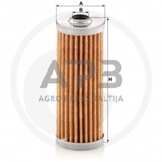 Kuro filtras Yanmar 124550-55700, 12455055700, P45