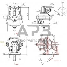 Kuro pompa KHD 4157603KR