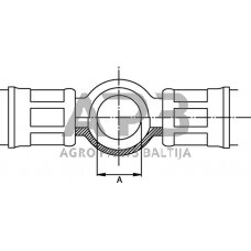 Kuro žarnos antgalis M10 LQ6106