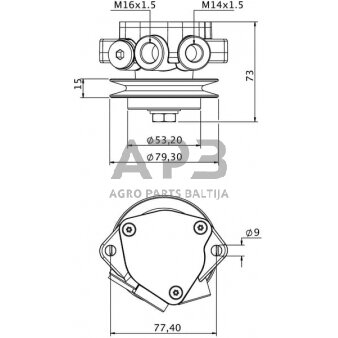 Kuro pompa 04503571KR 1 Kuro pompa 04503571KR 1