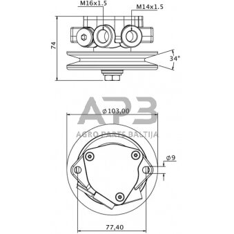 Kuro pompa 04503572KR 3 Kuro pompa 04503572KR 3